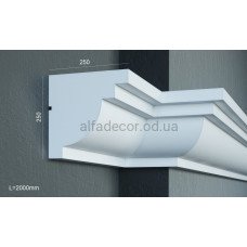 Карниз фасадний (2.00м) Prestige Decor KC 130