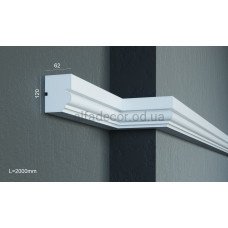 Карниз фасадний універсальний (2.00м) Prestige Decor KC 135