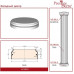 База колонны фасадная Prestige Decor LC 101-3 купить в Одессе