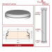База колони фасадна Prestige Decor LC 102-3 купити в Одесі