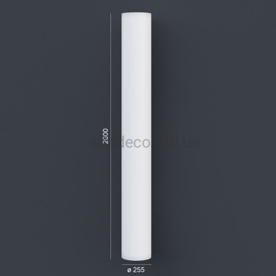 Колона(ствол) фасадна гладка (2.00м) Prestige Decor LC 101-2 купити в Одесі