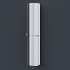Колона(ствол) фасадна з канелюрамі (2.00м) Prestige Decor LC 110-21