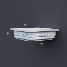 Капітель колони фасадна Prestige Decor LC 114-1