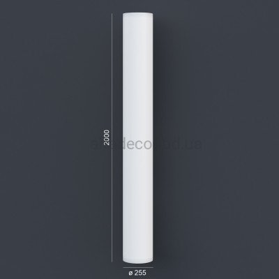 Колонна(ствол) фасадная гладкая (2.00м) Prestige Decor LC 101-2 купить в Одессе