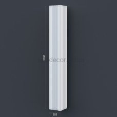 Колона(ствол) фасадна з канелюрамі (2.00м) Prestige Decor LC 110-21