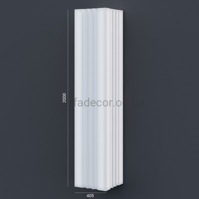 Колонна(ствол) фасадная с каннелюрами (2.00м) Prestige Decor LC 112-21 купить в Одессе
