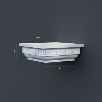 Капитель колонны фасадная Prestige Decor LC 113-1 купить в Одессе