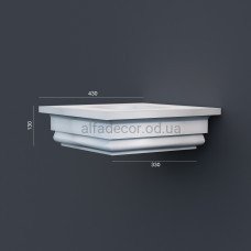 Капітель колони фасадна Prestige Decor LC 114-1