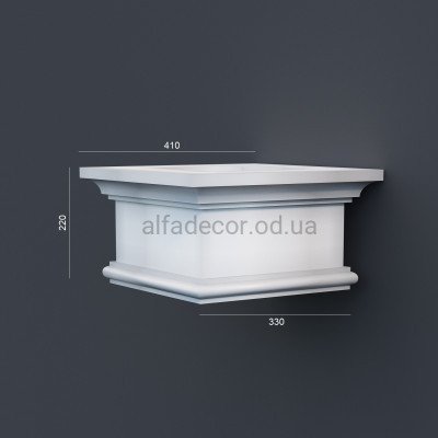 Капитель колонны фасадная Prestige Decor LC 117-1 купить в Одессе