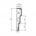 Молдинг фасадний (2.00м) Prestige Decor MC 122 купити в Одесі