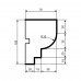 Молдинг фасадный (2.00м) Prestige Decor MC 152 купить в Одессе
