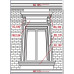 Молдинг фасадный (2.00м) Prestige Decor MC 137 купить в Одессе