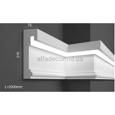 Молдинг фасадний для підсвічування (2.00м) Prestige Decor MC 309LED Молдинг фасадний для підсвічування (2.00м) Prestige Decor MC 309LED