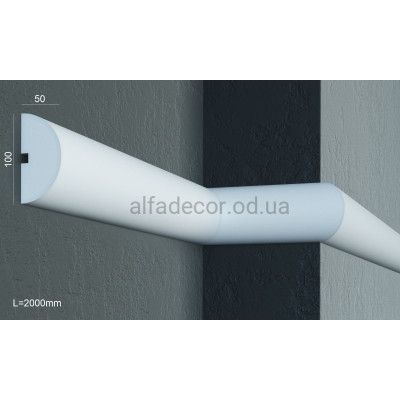 Молдинг фасадний (2.00м) Prestige Decor MC 109 купити в Одесі