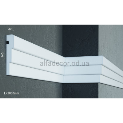 Молдинг фасадний (2.00м) Prestige Decor MC 122 купити в Одесі