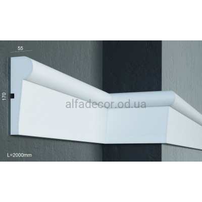 Молдинг фасадний (2.00м) Prestige Decor MC 132 купити в Одесі