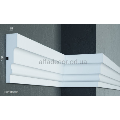 Молдинг фасадний (2.00м) Prestige Decor MC 135 купити в Одесі