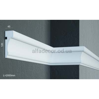 Молдинг фасадний (2.00м) Prestige Decor MC 156 купити в Одесі