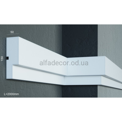 Молдинг фасадний (2.00м) Prestige Decor MC 162 купити в Одесі