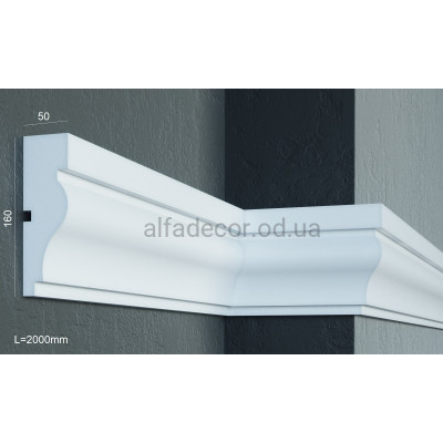 Молдинг фасадний (2.00м) Prestige Decor MC 166 купити в Одесі
