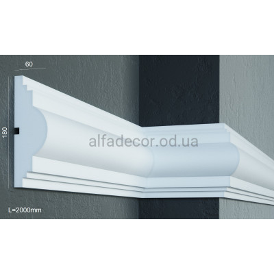 Молдинг фасадний (2.00м) Prestige Decor MC 168 купити в Одесі