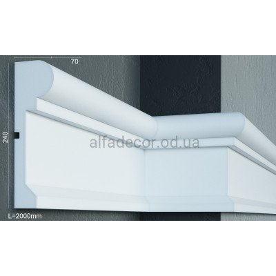 Молдинг фасадный (2.00м) Prestige Decor MC 141 купить в Одессе