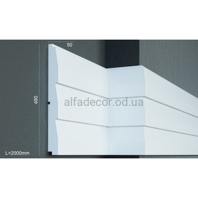Панель фасадна лицювальна (2.00м) Prestige Decor HC 102-50 купити в Одесі