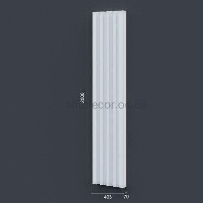 Пілястра(тіло) фасадна (2.00м) Prestige Decor PC 103 купити в Одесі