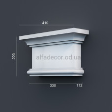 Капітель пілястри фасадна (2.00м) Prestige Decor PC 111