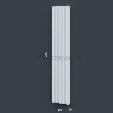Пілястра(тіло) фасадна (2.00м) Prestige Decor PC 103