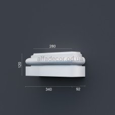 База пілястри фасадна (2.00м) Prestige Decor PC 104
