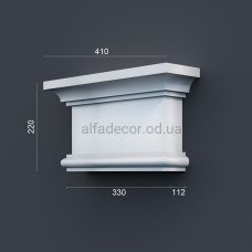 Капітель пілястри фасадна (2.00м) Prestige Decor PC 111