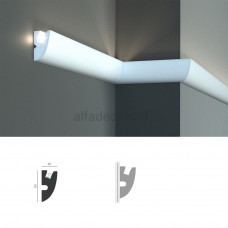 Карниз для прихованого LED освітлення KD 303 (1.15м) Tesori Карниз для прихованого LED освітлення KD 303 (1.15м) Tesori