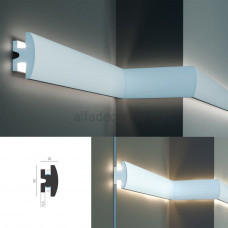 Карниз для прихованого LED освітлення KD 305 (1.15м) Tesori