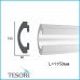 Карниз для скрытого LED освещения KD 112 (1.15м) Tesori купить в Одессе