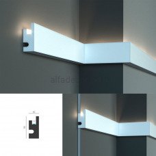 Карниз для прихованого LED освітлення KD 301 (1.15м) Tesori Карниз для прихованого LED освітлення KD 301 (1.15м) Tesori