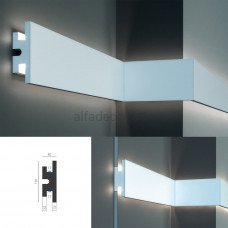 Карниз для прихованого LED освітлення KD 302 (1.15м) Tesori