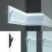 Карниз для прихованого LED освітлення KD 403 (1.15м) Tesori купити в Одесі