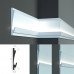 Карниз для скрытого LED освещения KD 406 (1.15м) Tesori купить в Одессе