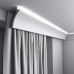 Шторний карниз для LED підсвічування KF 801 (2.00м) Tesori купити в Одесі