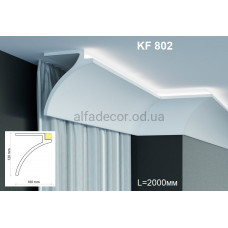 Шторний карниз для LED підсвічування KF 802 (2.00м) Tesori