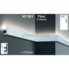 Карниз для підсвічування гнучкий KF 501 Flexi (2.00м) Tesori Карниз для підсвічування гнучкий KF 501 Flexi (2.00м) Tesori