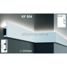 Карниз для підсвічування KF 504 (2.00м) Tesori Карниз для підсвічування KF 504 (2.00м) Tesori